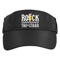 Rock The Staar Motivational Testing Day For Teacher Student Adult Drive Performance Visor