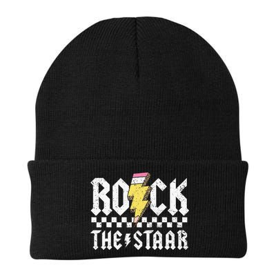 Rock The Staar Motivational Testing Day For Teacher Student Beanie