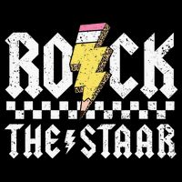 Rock The Staar Motivational Testing Day For Teacher Student 16 in Basic Backpack
