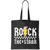 Rock The Staar Motivational Testing Day For Teacher Student Bag