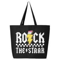 Rock The Staar Motivational Testing Day For Teacher Student 25L Jumbo Tote