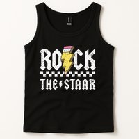 Rock The Staar Motivational Testing Day For Teacher Student Tank Top