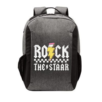 Rock The Staar Motivational Testing Day For Teacher Student Vector Backpack