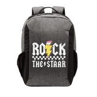 Rock The Staar Motivational Testing Day For Teacher Student Vector Backpack