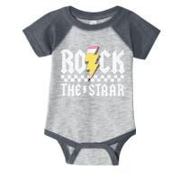 Rock The Staar Motivational Testing Day For Teacher Student Infant Baby Jersey Bodysuit