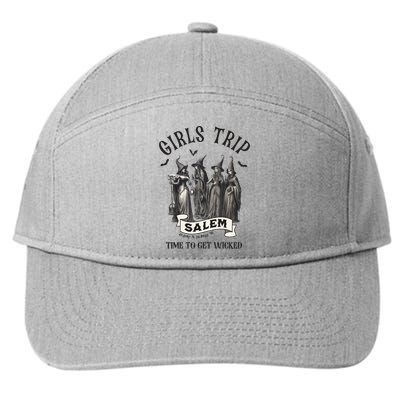 Retro Trip Salem 1692 They Missed One Witch Halloween Gift 7-Panel Snapback Hat