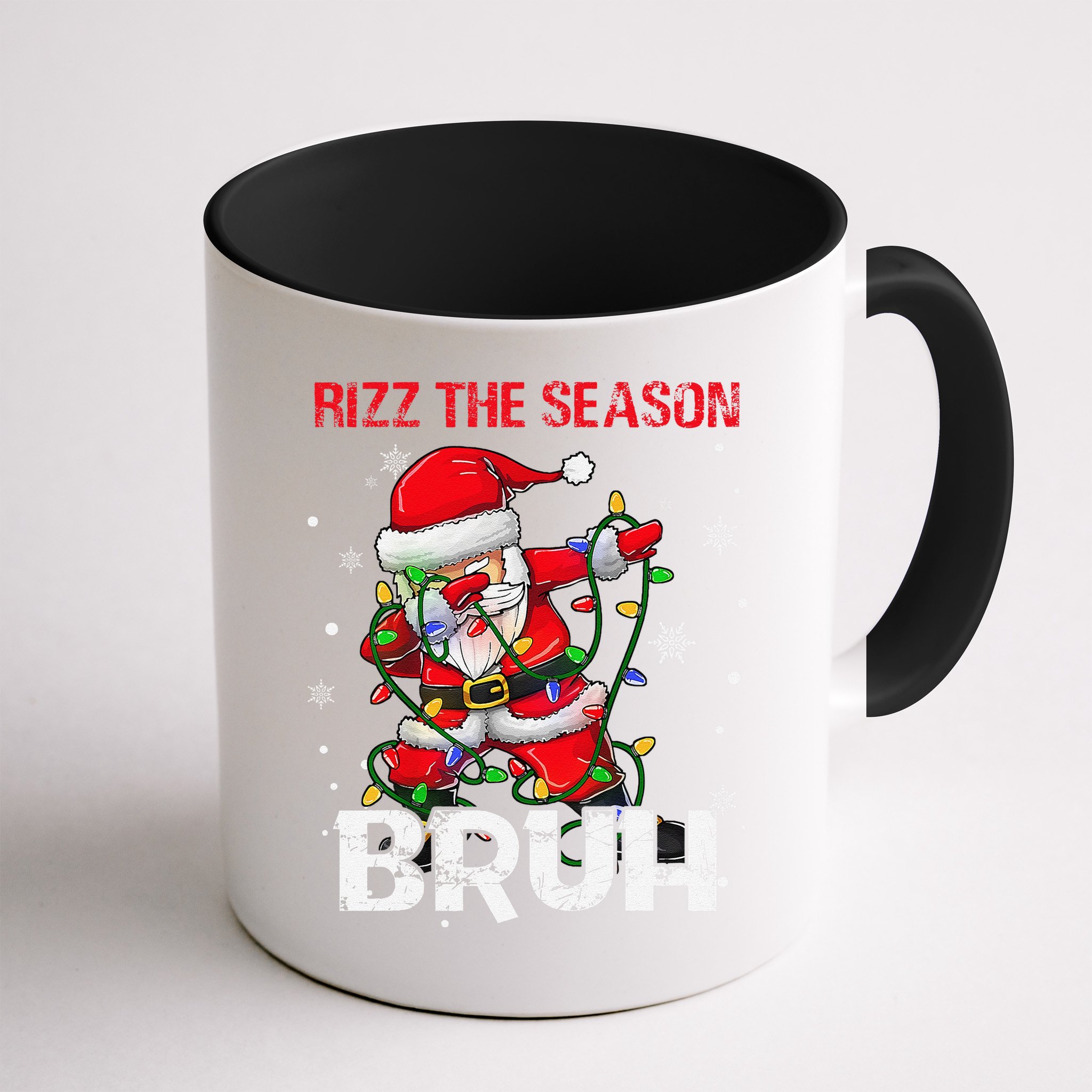 Rizz The Season Bruh Christmas Rizzmas Santa Claus Rizzler Mug