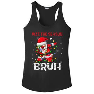 Rizz The Season Bruh Christmas Rizzmas Santa Claus Rizzler Ladies PosiCharge Competitor Racerback Tank