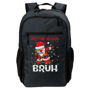 Rizz The Season Bruh Christmas Rizzmas Santa Claus Rizzler Daily Commute Backpack