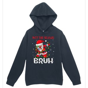 Rizz The Season Bruh Christmas Rizzmas Santa Claus Rizzler Urban Pullover Hoodie