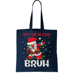 Rizz The Season Bruh Christmas Rizzmas Santa Claus Rizzler Tote Bag