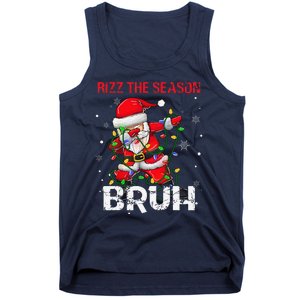 Rizz The Season Bruh Christmas Rizzmas Santa Claus Rizzler Tank Top