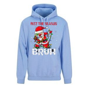 Rizz The Season Bruh Christmas Rizzmas Santa Claus Rizzler Unisex Surf Hoodie