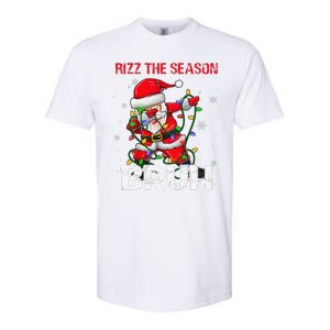 Rizz The Season Bruh Christmas Rizzmas Santa Claus Rizzler Softstyle CVC T-Shirt