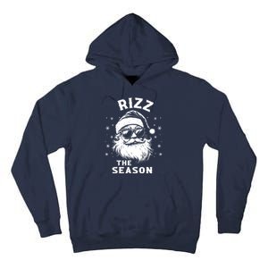 Rizz The Season Funny Santa Claus Christmas Tall Hoodie