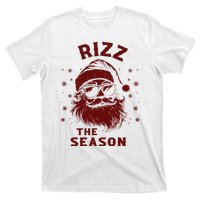 Rizz The Season Funny Santa Claus Christmas T-Shirt