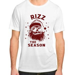 Rizz The Season Funny Santa Claus Christmas Adult ChromaSoft Performance T-Shirt