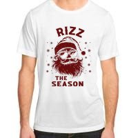 Rizz The Season Funny Santa Claus Christmas Adult ChromaSoft Performance T-Shirt