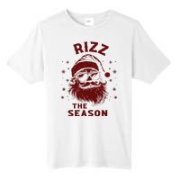 Rizz The Season Funny Santa Claus Christmas Tall Fusion ChromaSoft Performance T-Shirt