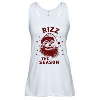 Rizz The Season Funny Santa Claus Christmas Ladies Essential Flowy Tank