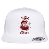 Rizz The Season Funny Santa Claus Christmas Flatbill Hat