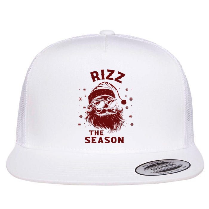 Rizz The Season Funny Santa Claus Christmas Flatbill Hat