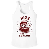 Rizz The Season Funny Santa Claus Christmas Ladies PosiCharge Competitor Racerback Tank