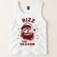 Rizz The Season Funny Santa Claus Christmas Tank Top