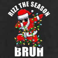 Rizz The Season Bruh Christmas Rizzmas Santa Claus Cool Comfort Performance Bucket Hat