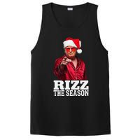 Rizz The Season Funny Trump Christmas Santa Pajama PosiCharge Competitor Tank