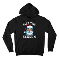 Rizz The Season Funny Christmas Santa Claus Rizzler Hoodie