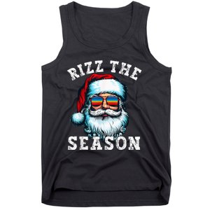 Rizz The Season Funny Christmas Santa Claus Rizzler Tank Top