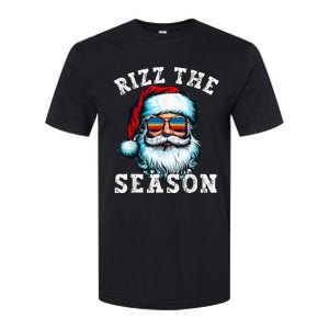 Rizz The Season Funny Christmas Santa Claus Rizzler Softstyle CVC T-Shirt