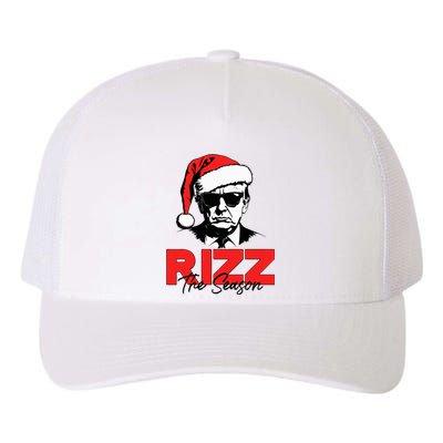 Rizz The Season Christmas Humorous Trump 2024 Santa Rizzler Yupoong Adult 5-Panel Trucker Hat