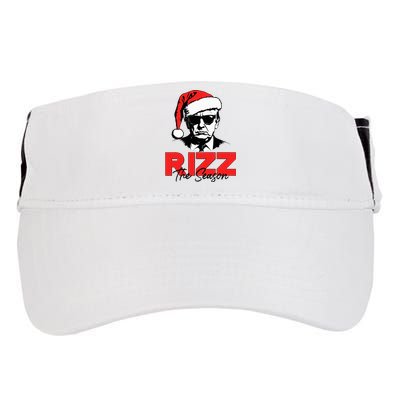 Rizz The Season Christmas Humorous Trump 2024 Santa Rizzler Adult Drive Performance Visor