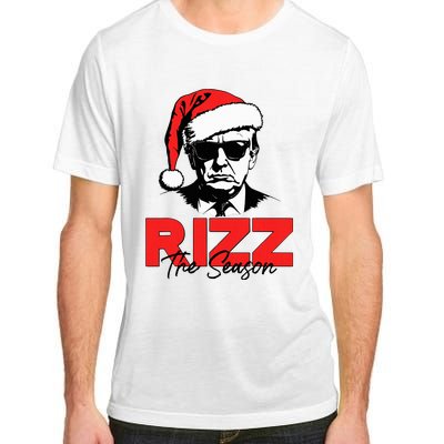 Rizz The Season Christmas Humorous Trump 2024 Santa Rizzler Adult ChromaSoft Performance T-Shirt