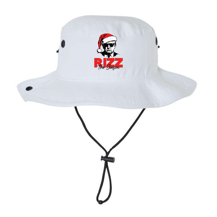 Rizz The Season Christmas Humorous Trump 2024 Santa Rizzler Legacy Cool Fit Booney Bucket Hat