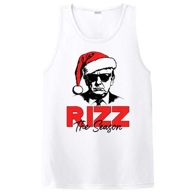 Rizz The Season Christmas Humorous Trump 2024 Santa Rizzler PosiCharge Competitor Tank