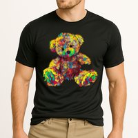 Rainbow Toy Stuffed Bear Cooling Performance Crew T-Shirt