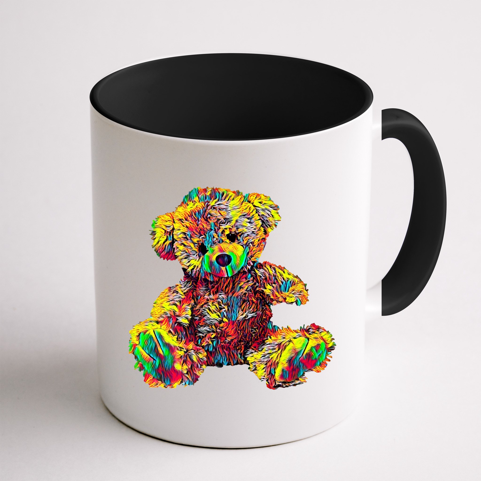 Rainbow Toy Stuffed Bear Mug