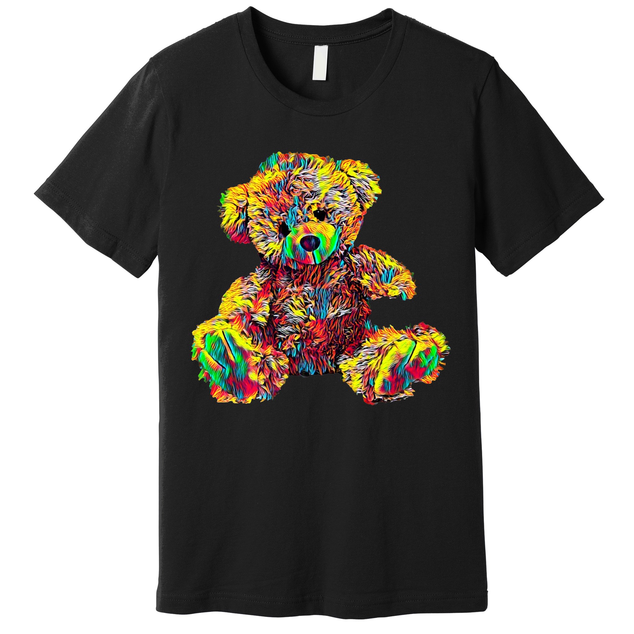 Rainbow Toy Stuffed Bear Premium T-Shirt