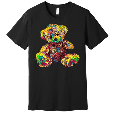 Rainbow Toy Stuffed Bear Premium T-Shirt