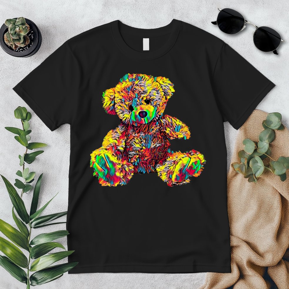 Rainbow Toy Stuffed Bear Premium T-Shirt