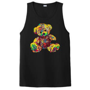 Rainbow Toy Stuffed Bear PosiCharge Competitor Tank