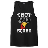 Running Turkey Sunglasses Trot Squad Thanksgiving PosiCharge Competitor Tank