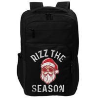 Rizz The Season Funny Santa Claus Christmas Impact Tech Backpack