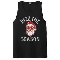 Rizz The Season Funny Santa Claus Christmas PosiCharge Competitor Tank