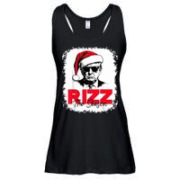 Rizz The Season Cool Santa Trump Christmas Ladies Essential Flowy Tank