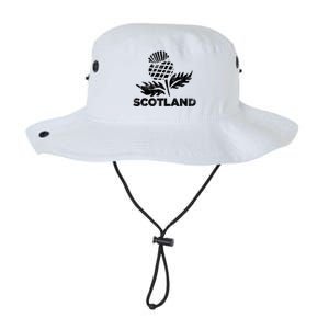 Retro Thistle Scottish Rugby Scotland Rugby Football Top Gift Legacy Cool Fit Booney Bucket Hat