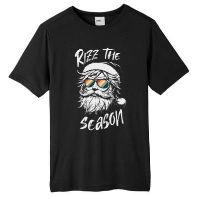 Rizz The Season Ns School Cool Christmas Santa Claus Tall Fusion ChromaSoft Performance T-Shirt